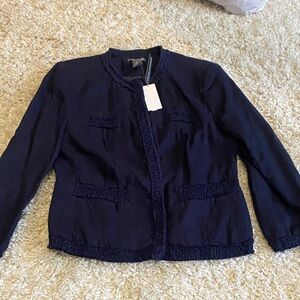 Chelsea & Theodore Navy Women's Blazer